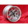 4 cerchi Minilite 6x10 4x101.6 Mini Mini Mk1-3 850 1000 silver/diamond cut