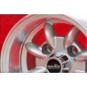 4 wheels Minilite 6x10 4x101.6 Mini Mini Mk1-3 850 1000 silver/diamond cut