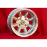 4 Felgen Minilite 7x13 4x101.6 Mini Mini Mk1-3 silver/diamond cut