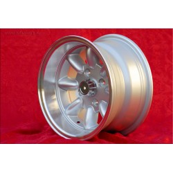 4 Felgen Minilite 7x13 4x101.6 Mini Mini Mk1-3 silver/diamond cut