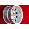 4 Felgen Minilite 7x13 4x101.6 Mini Mini Mk1-3 silver/diamond cut