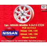 1 Felge Minilite 5.5x13 4x114.3 Datsun Austin Toyota 120 140 160 180 Toyota Corolla Starlet Carina Austin 1100 1300 1300