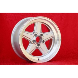 1 wheel Penta 8x17 5x112 Mercedes w107 w108 w109 w116 w123 w126 silver/diamond cut