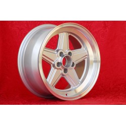 1 Felge Penta 8x17 5x112 Mercedes w107 w108 w109 w116 w123 w126 silver/diamond cut