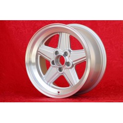 1 cerchio Penta 8x17 5x112 Mercedes w107 w108 w109 w116 w123 w126 silver/diamond cut