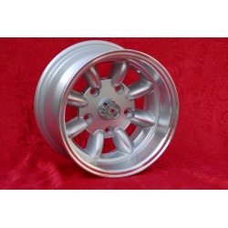 1 cerchio Minilite 7x13 5x130 Honda NSU NSU  TT TTS 110 1200C Wankelspider   Honda S 800 silver/diamond cut