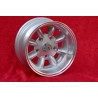 1 Felge Minilite 7x13 5x130 Honda NSU NSU  TT TTS 110 1200C Wankelspider   Honda S 800 silver/diamond cut