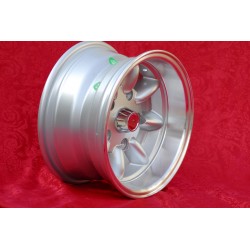 1 cerchio Minilite 7x13 5x130 Honda NSU NSU  TT TTS 110 1200C Wankelspider   Honda S 800 silver/diamond cut