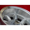 1 cerchio Minilite 7x13 5x130 Honda NSU NSU  TT TTS 110 1200C Wankelspider   Honda S 800 silver/diamond cut