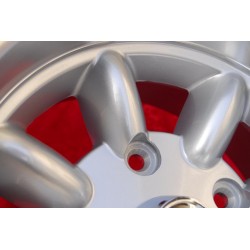 1 jante Minilite 7x13 5x130 Honda NSU NSU  TT TTS 110 1200C Wankelspider   Honda S 800 silver/diamond cut