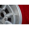 4 cerchi Minilite 7x13 5x130 Honda NSU NSU  TT TTS 110 1200C Wankelspider   Honda S 800 silver/diamond cut