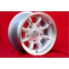 1 cerchio Minilite 7x13 5x130 Honda NSU NSU  TT TTS 110 1200C Wankelspider   Honda S 800 silver/diamond cut