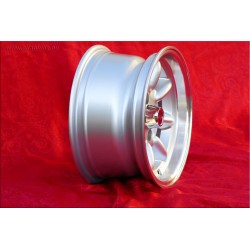 1 cerchio Minilite 7x13 5x130 Honda NSU NSU  TT TTS 110 1200C Wankelspider   Honda S 800 silver/diamond cut