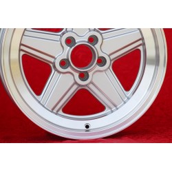 1 Felge Penta 8x17 5x112 Mercedes w107 w108 w109 w116 w123 w126 silver/diamond cut