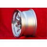 1 Felge Minilite 7x13 5x130 Honda NSU NSU  TT TTS 110 1200C Wankelspider   Honda S 800 silver/diamond cut