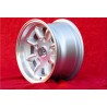 1 cerchio Minilite 7x13 5x130 Honda NSU NSU  TT TTS 110 1200C Wankelspider   Honda S 800 silver/diamond cut