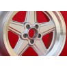 1 wheel Penta 8x17 5x112 Mercedes w107 w108 w109 w116 w123 w126 silver/diamond cut