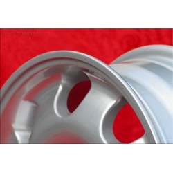 1 cerchio Speedline 6x15 4x108 Peugeot 205 306 309 silver