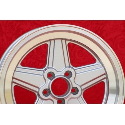 4 cerchi Penta 8x17 5x112 Mercedes w107 w108 w109 w116 w123 w126 silver/diamond cut