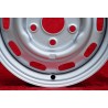 1 Felge OE steel 4.5x15 5x130 Porsche 356C SC Carrera GS 901 911 912 silver