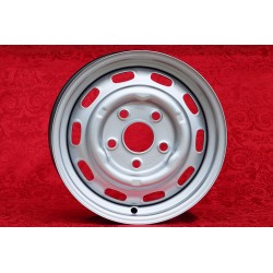 1 Felge OE steel 5.5x15 5x130 Porsche 356C SC Carrera GS 901 911 912 silver