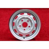 1 cerchio OE steel 5.5x15 5x130 Porsche 356C SC Carrera GS 901 911 912 silver