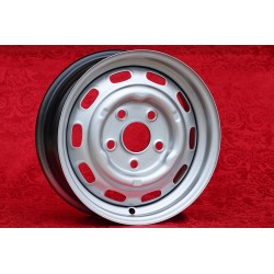 1 Felge OE steel 5.5x15 5x130 Porsche 356C SC Carrera GS 901 911 912 silver