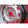 1 jante OE steel 5.5x15 5x130 Porsche 356C SC Carrera GS 901 911 912 silver