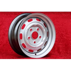 1 wheel OE steel 6x15 5x130 Porsche 356 C SC 911 -1969 912 silver