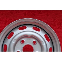 1 wheel OE steel 6x15 5x130 Porsche 356 C SC 911 -1969 912 silver