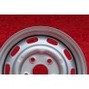 1 wheel OE steel 6x15 5x130 Porsche 356 C SC 911 -1969 912 silver