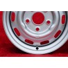 1 wheel OE steel 6x15 5x130 Porsche 356 C SC 911 -1969 912 silver