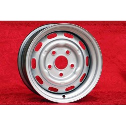 1 Felge OE steel 7x15 5x130 Porsche 356 C SC 911 -1969 912 silver