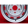 1 wheel OE steel 7x15 5x130 Porsche 356 C SC 911 -1969 912 silver