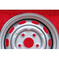 1 wheel OE steel 7x15 5x130 Porsche 356 C SC 911 -1969 912 silver