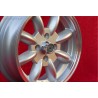 1 Felge Minilite 5.5x15 4x130 Porsche VW Porsche 914 1.7 1.8 2.0 Volkswagen Beetle 67- Karmann Ghia 67- Type 3 411 412 s