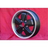 1 wheel Fuchs 4.5x15 5x130 Porsche 356 C SC 911 -1969 912 matt black/diamond cut