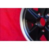 1 wheel Fuchs 4.5x15 5x130 Porsche 356 C SC 911 -1969 912 matt black/diamond cut