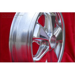 1 wheel Fuchs 4.5x15 5x130 Porsche 356 C SC 911 -1969 912 fully polished