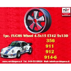 1 wheel Fuchs 4.5x15 5x130...