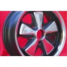 1 wheel Fuchs 4.5x15 5x130 Porsche 356 C SC 911 -1969 912 RSR style