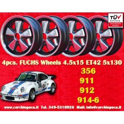 4 cerchi Fuchs 4.5x15 5x130...