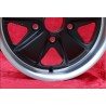 1 wheel Fuchs 6x15 5x130 Porsche 356 C SC 911 -1989 914-6 matt black/diamond cut