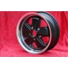 1 wheel Fuchs 6x15 5x130 Porsche 356 C SC 911 -1989 914-6 matt black/diamond cut