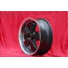 1 wheel Fuchs 6x15 5x130 Porsche 356 C SC 911 -1989 914-6 matt black/diamond cut