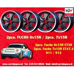 4 Felgen Fuchs 6x15 + 7x15...