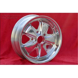 1 wheel Fuchs 6x15 5x130 Porsche 356 C SC 911 -1989 914-6 fully polished