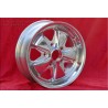 1 cerchio Fuchs 6x15 5x130 Porsche 356 C SC 911 -1989 914-6 fully polished