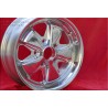 1 Felge Fuchs 6x15 5x130 Porsche 356 C SC 911 -1989 914-6 fully polished