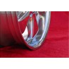 1 Felge Fuchs 6x15 5x130 Porsche 356 C SC 911 -1989 914-6 fully polished